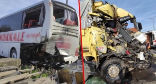 Sakarya TEM Otoyolu'nda feci kaza! Çok sayıda yaralı var