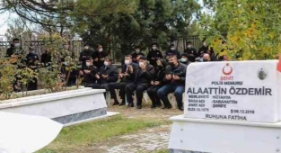 Şehit Polis Alaattin Özdemir dualarla anıldı