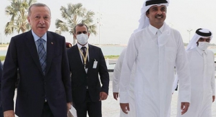 Cumhurbaşkanı Erdoğan, Katar Emiri Sani ile Görüştü