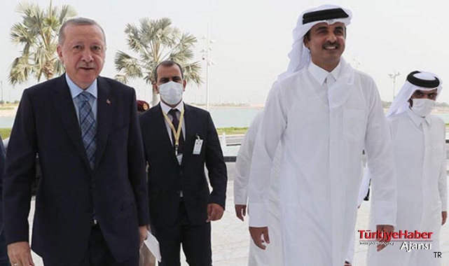 Cumhurbaşkanı Erdoğan, Katar Emiri Sani ile Görüştü