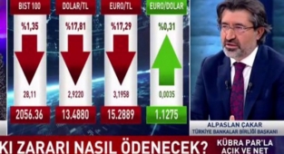 TBB Başkanı canlı yayında duyurdu! Bir Milyar Dolar Bozduruldu!