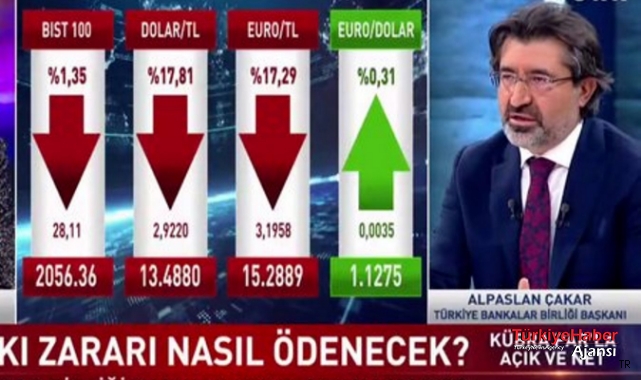 TBB Başkanı canlı yayında duyurdu! Bir Milyar Dolar Bozduruldu!