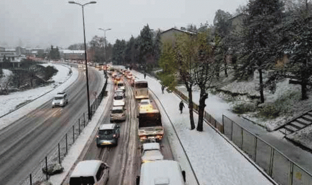 Zonguldak’ta okullara kar tatili