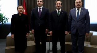Altun, Azerbaycanlı Guliyev ile Görüştü