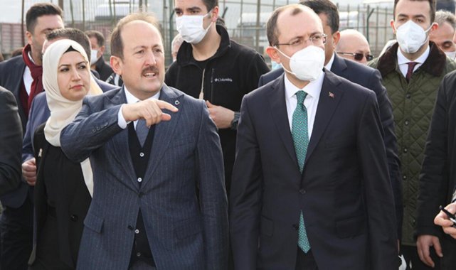 Bakan Muş'tan Habur Sınır Kapısı'nda İnceleme