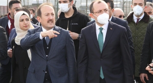 Bakan Muş'tan Habur Sınır Kapısı'nda İnceleme