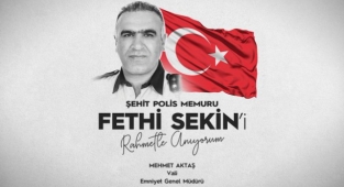 EGM Aktaş'tan Fethi Sekin'i Anma Mesajı 
