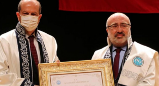 Kayseri Üniversitesi'nden Ersin Tatar'a Fahri Doktora