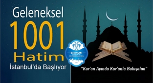 1001 Hatim Geleneği İstanbul'a Taşınıyor