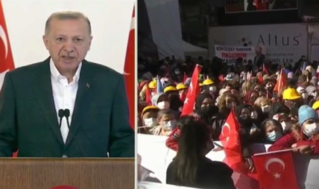 Cumhurbaşkanı Erdoğan:, Vahdettin Köşkü'nden Toplu Açılış Yaptı