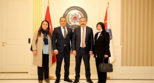 EMŞAV Başkanı Yılmaz'dan TAZİYE ZİYARETİ 