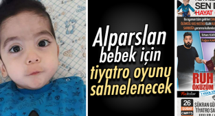 Polis Çocuğu Alparslan'ın Tedavisi İçin Tiyatro Oyunu Sahnelenecek