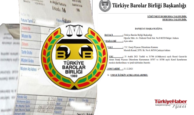 TBB'den Elektrik Zammı İptali İçin Danıştay'a Dava!