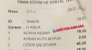 TBMM Lokantasında Fiyatlar Sudan Ucuz