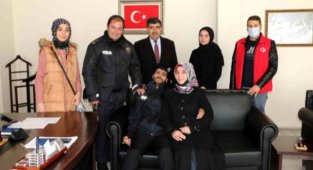 Engelli Burak'ın Polis Olma Hayali Gerçek Oldu