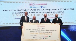 Antalya Havalimanı için peşinat ödendi