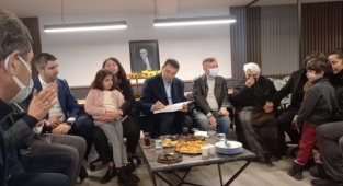 Başkan İmamoğlu'ndan Şentürk Ailesine TAZİYE Ziyareti 