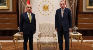 Cumhurbaşkanı Erdoğan, Bakan Kirişci'yi kabul etti