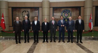 EGM Aktaş Samsun'da Bir Dizi Ziyaretlerde Bulundu 