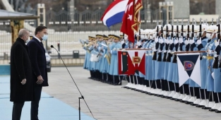 Hollanda Başbakanı Rutte Türkiye'de