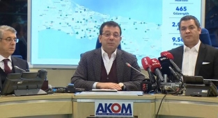 İmamoğlu, İstanbul'da Beklenen Kar Yağışı Öncesi AKOM'da Tedbirleri Açıkladı