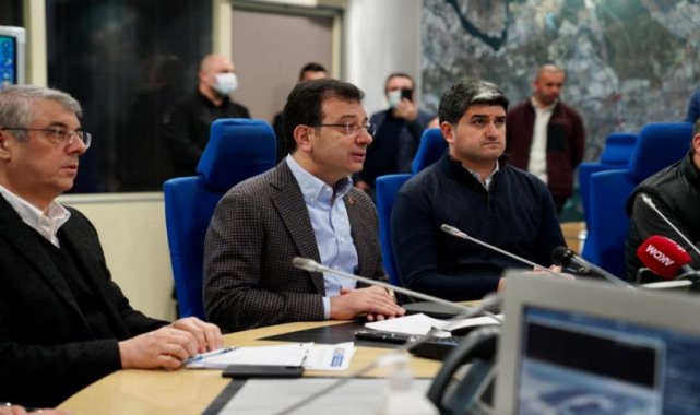 İmamoğlu'ndan Kar Teşekkürü