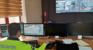 Kent Güvenlik Kameralarıyla TRAFİK DENETİMİ 
