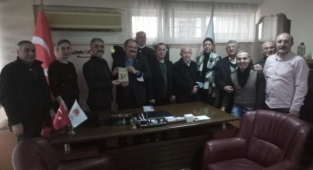 TEMÜD-DER Antalya Yöneticileri POLEMDER'i Ziyaret Etti 