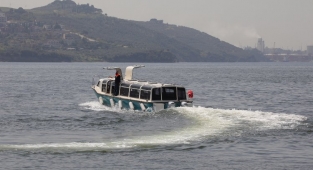 Bursa Gemlik sahilinde 'Albatros' ile deniz ulaşımı başlıyor