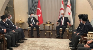 Cumhurbaşkanı Tatar, Başkan Öztekin ve Gazileri Kabul Etti