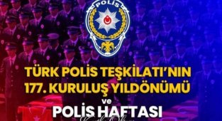 Dernek Üyelerinin 10 Nisan Polis Günü'nü Mesajla Kutladı 