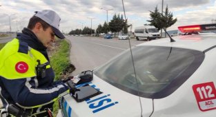 Hız sınırını aşan 23 bin sürücüye CEZA