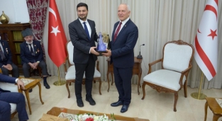 Meclis Başkanı Töre, Başkan Öztekin ve 1974 Gazileri İle Bir Araya Geldi