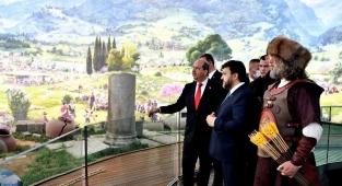 KKTC Cumhurbaşkanı Tatar, Panorama 1326'ya Hayran Kaldı