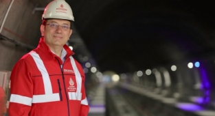 Rumelihisarüstü- Aşiyan füniküler treni raylarla buluştu