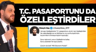 T.C. Pasaportunu da Özelleştirdiler