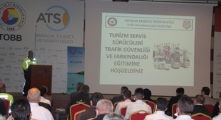 Turizm Servis Sürücülerine TRAFİK EĞİTİMİ 