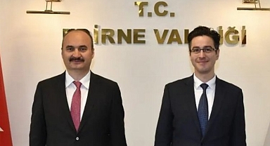 Bulgaristan Kültür Bakanı Atanasov, Vali Canalp’i ziyaret etti