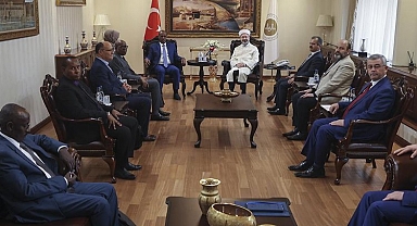 Diyanet İşleri Başkanı, Cibutili mevkidaşını ağırladı