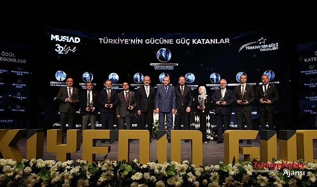 MÜSİAD ‘Türkiye’nin Gücü Ödülleri’ Sahiplerini Buldu
