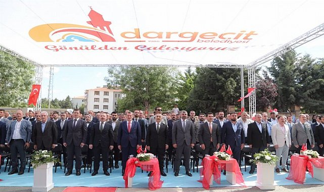 Vali Demirtaş, Dargeçit ilçesinde düzenlenen açılış törenine katıldı