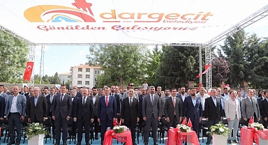 Vali Demirtaş, Dargeçit ilçesinde düzenlenen açılış törenine katıldı