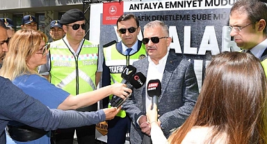 Vali Yazıcı, Yayalara Güvenli Trafik Kampanyasını Anlattı