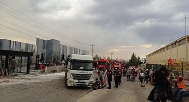 Kozmetik Fabrikasında Korkunç Yangın