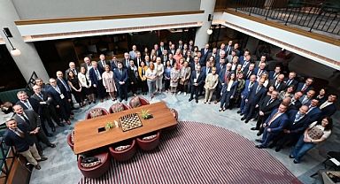 TÜSİAD Başkanı Orhan Turan Prag'da düzenlenen Avrupa İş Dünyası Zirvesi'ne katıldı