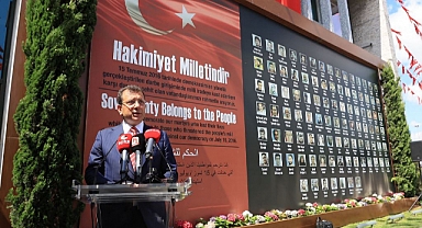 15 Temmuz Şehitleri İBB Önünde Anıldı