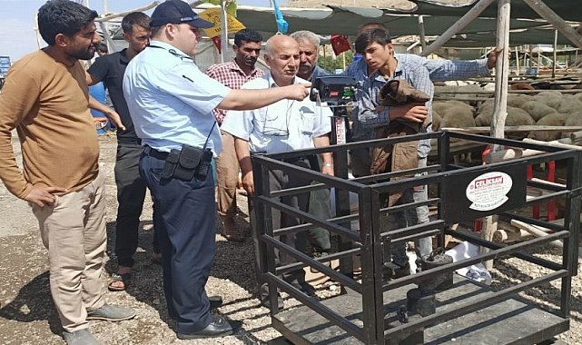 Gaziantep tartı hilelerine karşı denetimde