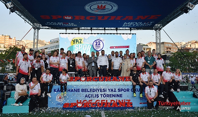 Kağıthane'de 2022 Yaz Spor Okullarının Açılışı Muhteşem Gösterilerle Gerçekleşti