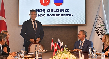 Başkan Bozkurt, Moskova Heyetini Ağırladı