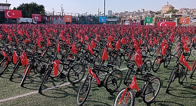 Gazi şehirli gençlere 100 bin bisiklet